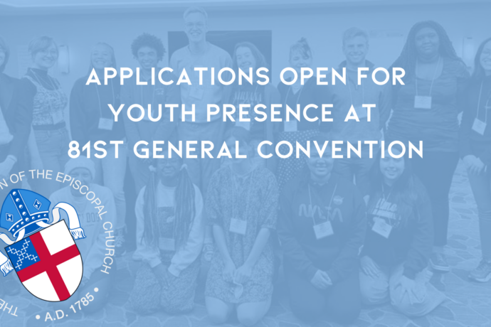 Youth Presence Applications Open for 81st General Convention (1920 × 1080 px)