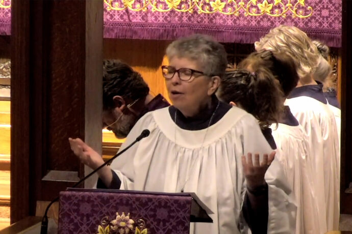 Freida Herron Preaching
