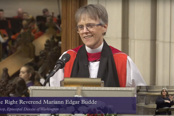 Bishop Budde National Cathedral January 21 2025